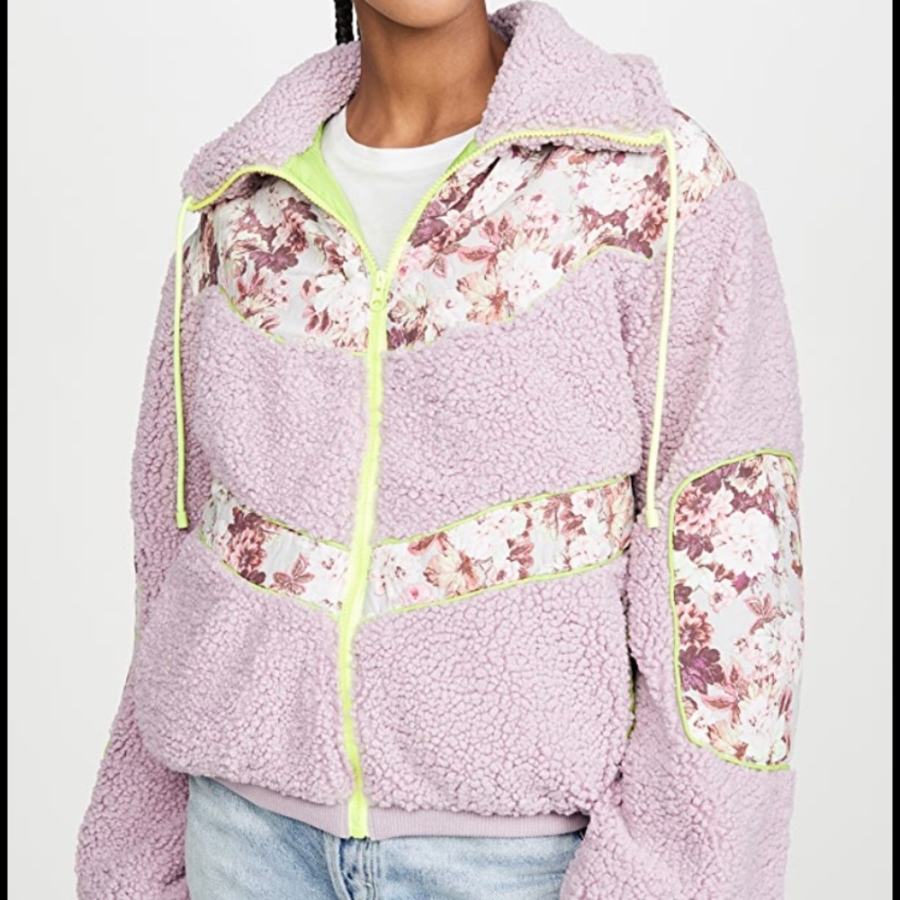 For Love and Lemons Sloane Shearling Jacket